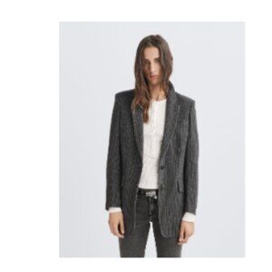 rag & bone Charles Wool Pinstripe Blazer Size 00